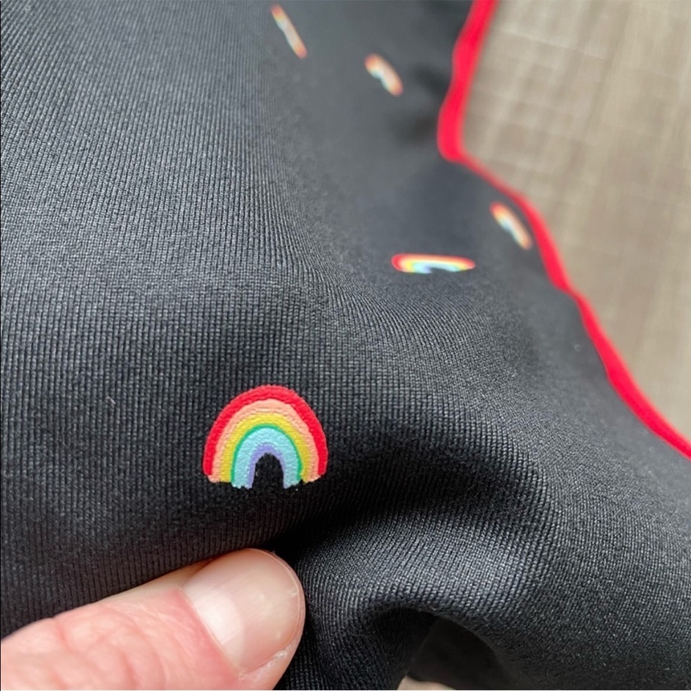 Spiritual Gangster Perfect High Waist Leggings in Black Rainbow - Picture 4 of 8